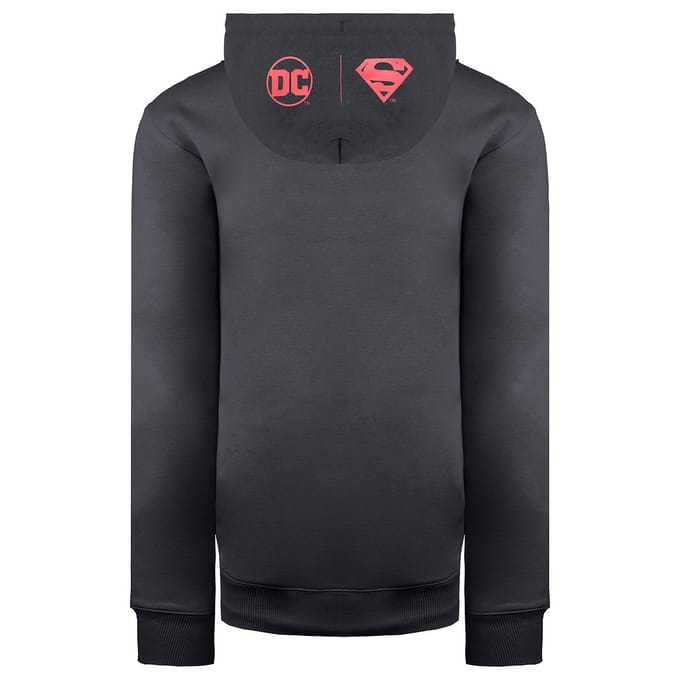 Reebok x DC Superman Heren Donker Grafiet Hoodie