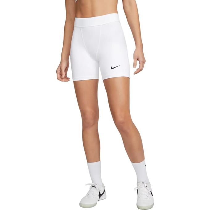 Nike Strike Pro Short Tight Dames - Wit | Maat: XS