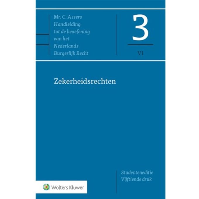 Zekerheidsrechten - Asser-Serie