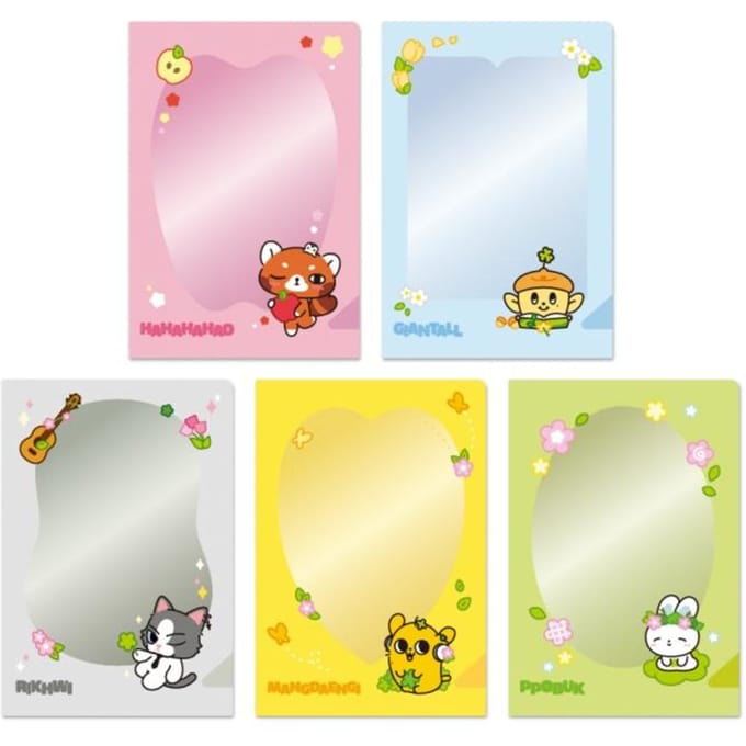 Set de protège-cartes photo And2ble white
