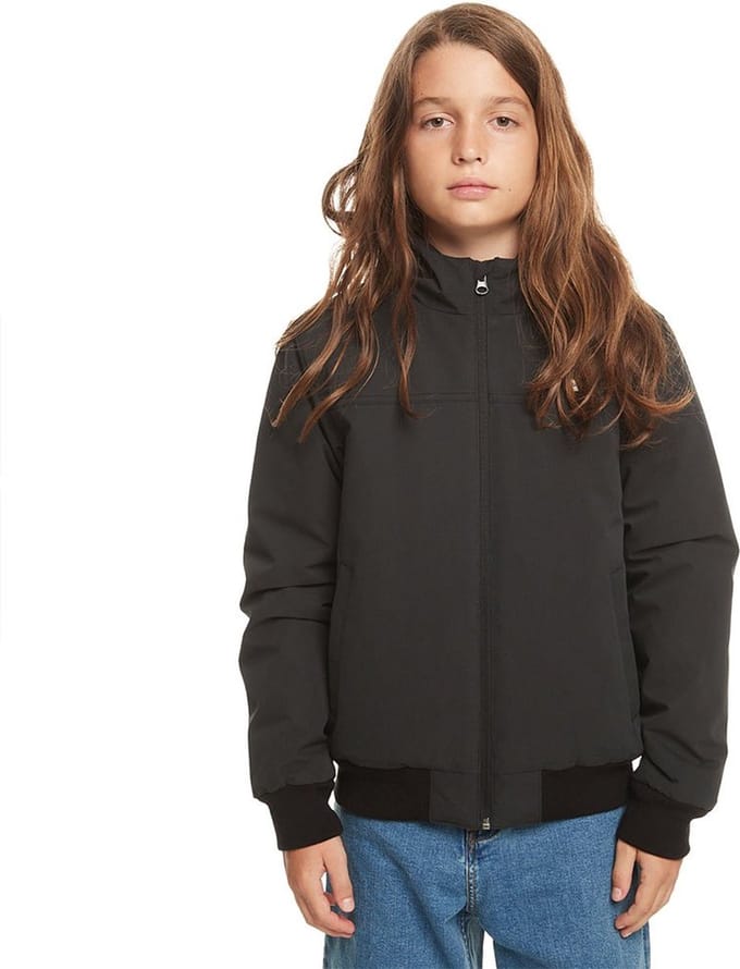 Quiksilver Brooks 5k Jas Zwart 14 Years Jongens