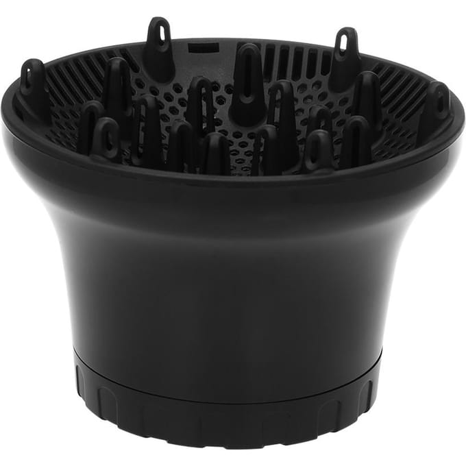 Diffuseur de sèche-cheveux diffuseur de sèche-cheveux réglable pour accessoires de coiffure bouclés ou ondulés noir