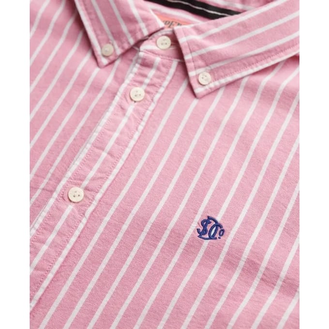 Superdry - Slim Oxford Button Down Overhemd - Dames - Shirts
