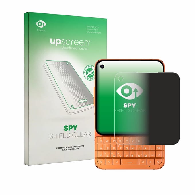 upscreen - privacy screenprotector voor Unihertz Titan 2 Elite - Folie Beschermfolie Blauwlichtfilter
