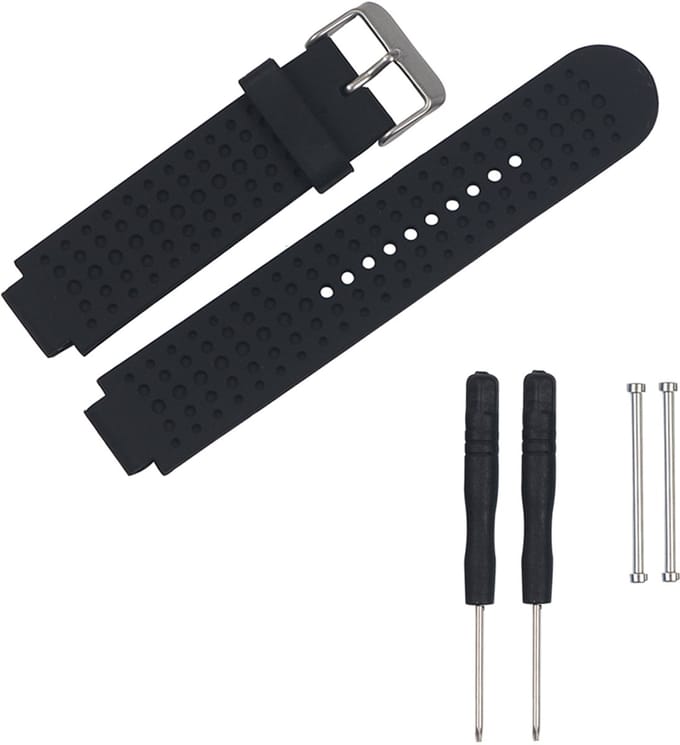 Vervangende siliconen horlogeband Geschik voor Garmin Forerunner 220/230/235/630