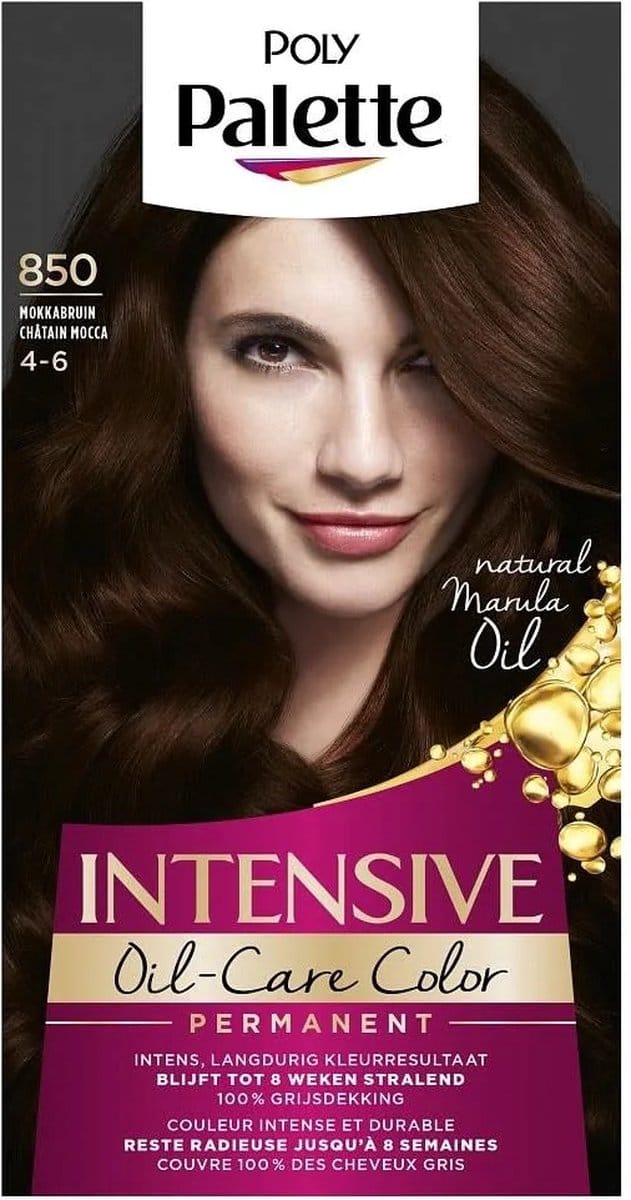 Schwarzkopf Poly Palette - Haarverf - 850 - Mokkabruin - 4-6 - 115ml