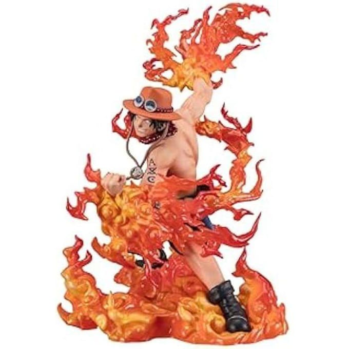 One Piece FiguartsZERO PVC Statue (Extra Battle) Portgas. D. Ace -One Piece Bounty Rush 5th Anniversary- 17 cm