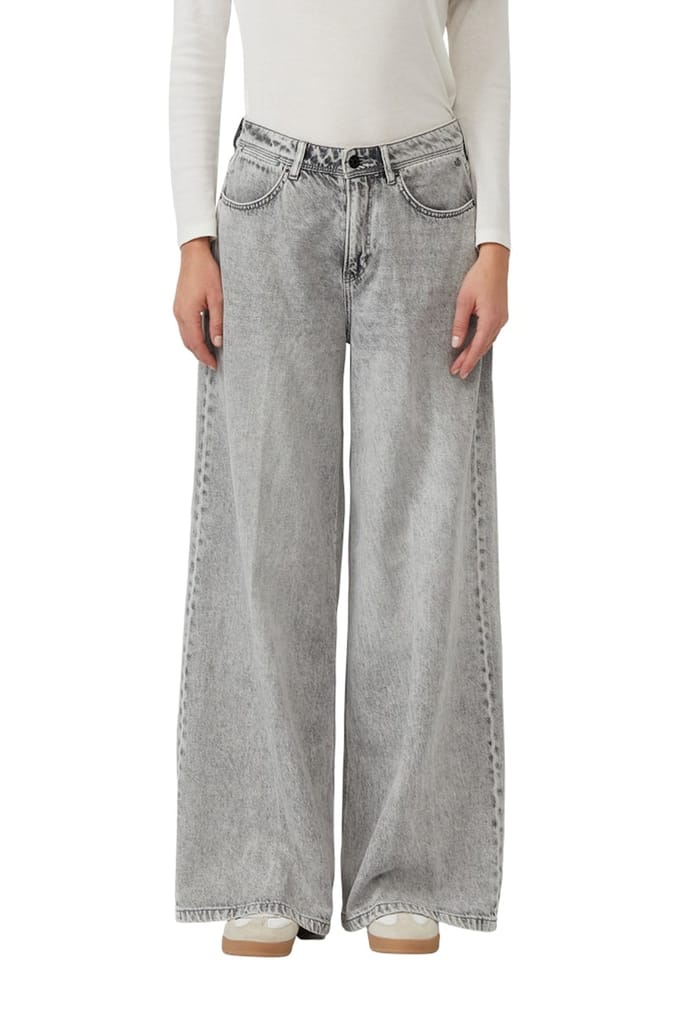 s.Oliver  Jeans Grey/black Größe: W44L30 | Ausgestellte Hosen Outlet | Damen | Grau