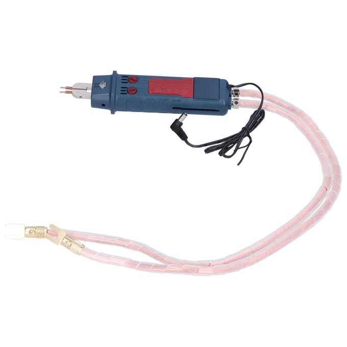 Handlaspen met Geïntegreerde Puntlasapparaat Tool met Drukker Schakelaar Soldeerbout Kit 46V(73B