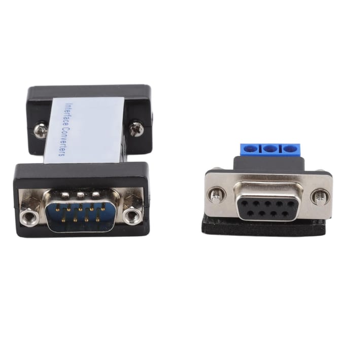 RS232 naar RS485 Converter Bidirectionele Interface ABS RS232 naar RS485 Converter Adapter voor Gegevens