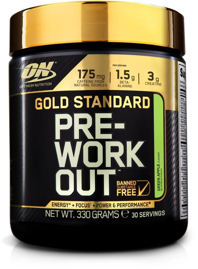 Gold Standard Pre-Workout 300gr Green Apple