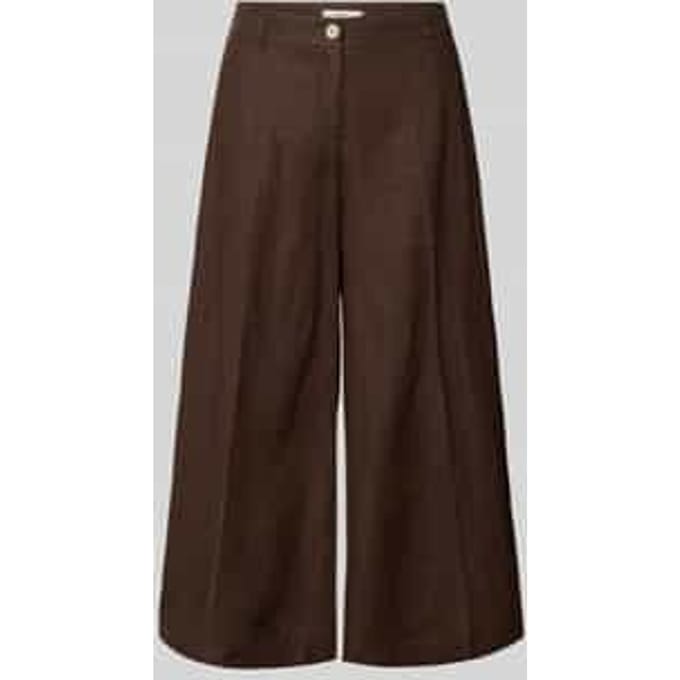 loose fit linnenbroek met elastische band model 'MELLI'