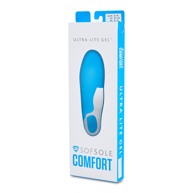 SofSole Ultra Insoles Unisex - Wit - Maat 40-41 - Plastic