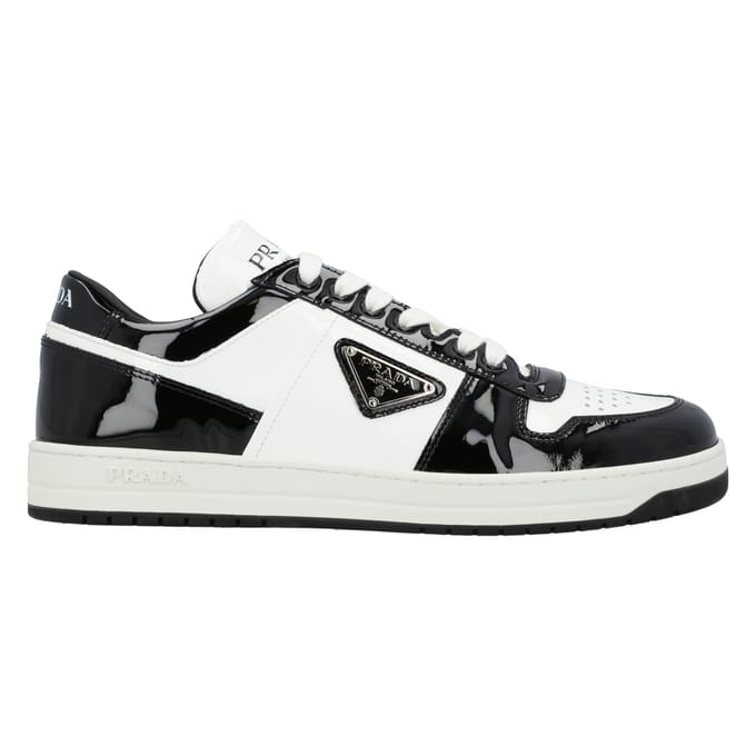 Prada Downtown lakleren sneaker