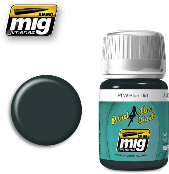 AMMO by Mig Jimenez Modelbouwdecoratie - MIG 1619 PLW Blue Dirt Effecten potje