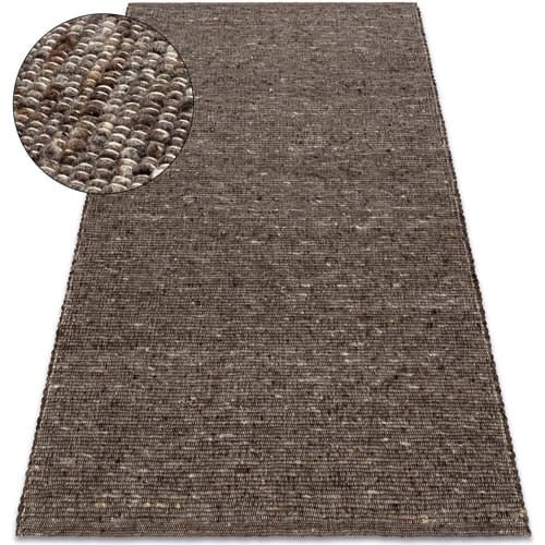 Kleden Rugsx NEPAL 2100 tabac bruin tapijt - wollen, 60x100 cm