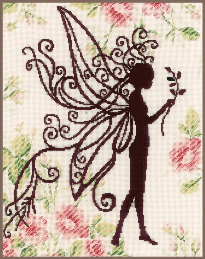 Lanarte - Telpakket kit - Bloemenfee silhouette - PN-0188894