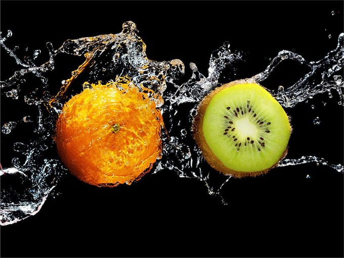 TMK ArtDeko - Snijplank - Glas - 40x30 cm - Fruitontwerp