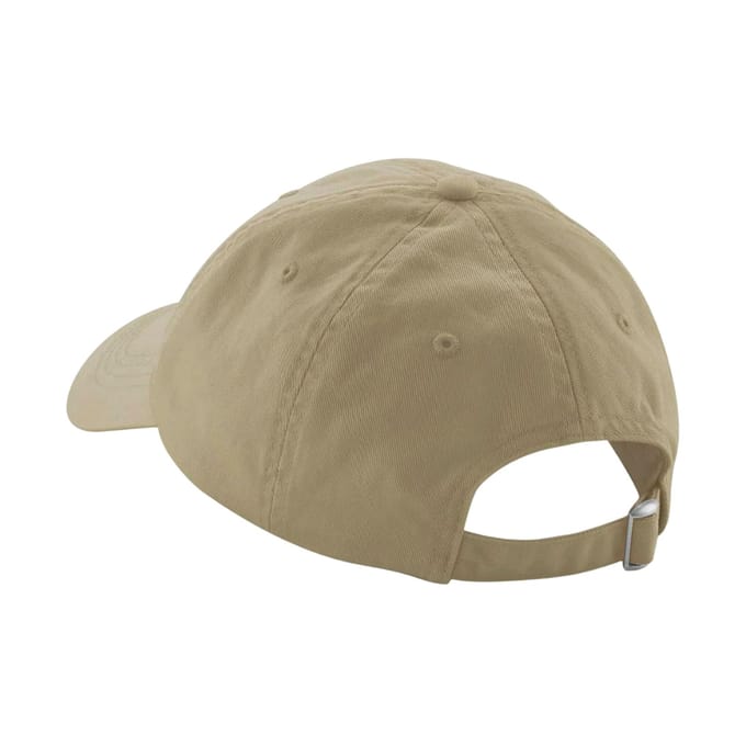 Beechfield 6 Paneel Organic Cotton Cap (Woestijnzand)