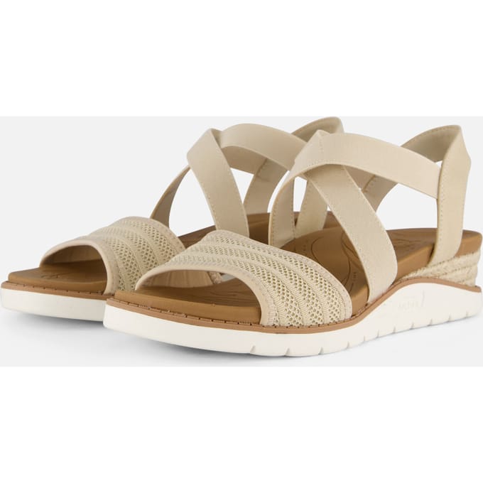 Skechers Arch Fit -maat 37- Beach Kiss-Boho Beyo Dames Sandalen - beige