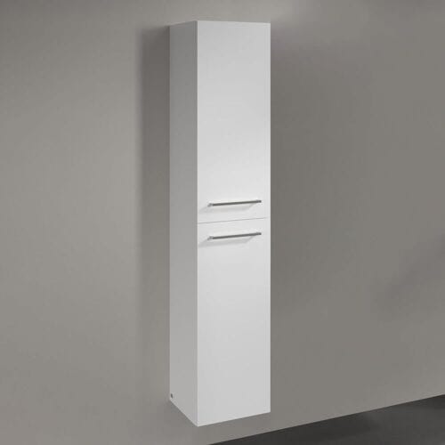 Villeroy & Boch Avento tall cabinet with 2 doors, door hinge left A89400B3