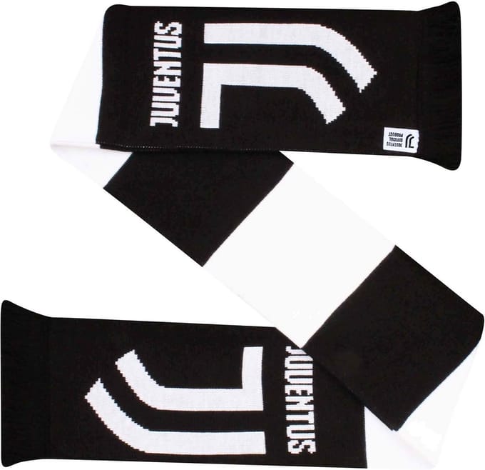 FC Voetbal Sjaal Clubkleuren Zwart Wit | Supporters Sjaal