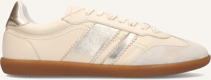 STEFANO LAURAN 1white117 Sneakers - Leer - Dames - Beige - Maat 41