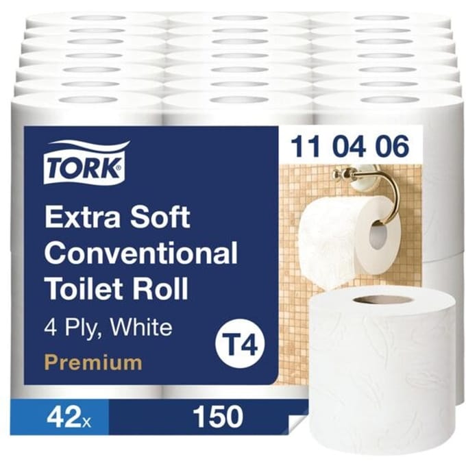 Toiletpapier »Premium Extra Soft« 4-laags 42 rollen (7 pakken à 6 rollen)