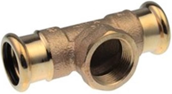 VSH XPress Koper T-stuk draad i/i/i 12xRp1/2"x12 Type 6130G, 4802151