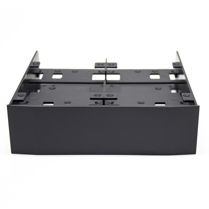 OImaster 2.5   3.5  HDD  SSD naar 5.25  Floppydrive Baai Computer Montagebeugel black