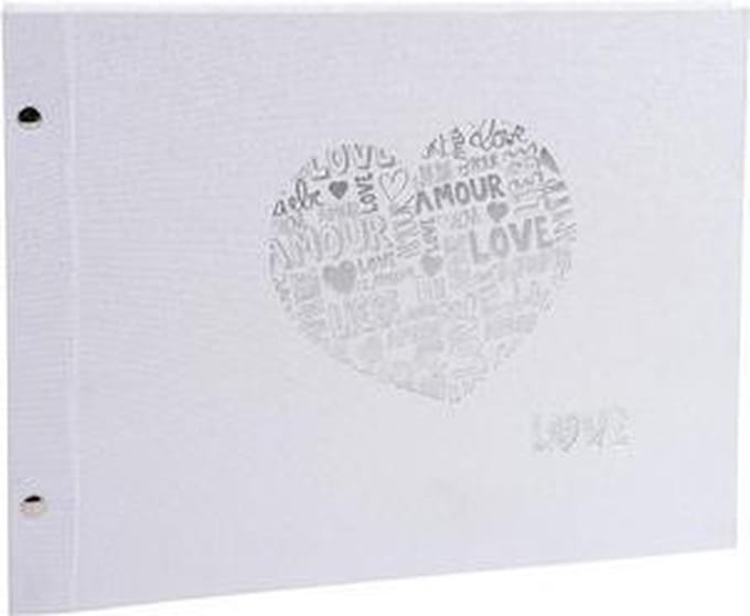 Exacompta Uitbreiding voor schroefalbum 37x29cm - Wit - 16812E