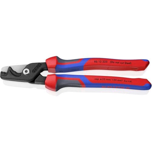 Knipex StepCut XL Serie - Kabelschaar - 225mm - Ergonomisch - Voor Koper en Aluminium
