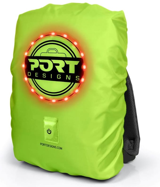 PORT Designs PORT Be VISIBL - Notebook carrying backpack rain cover - yellow