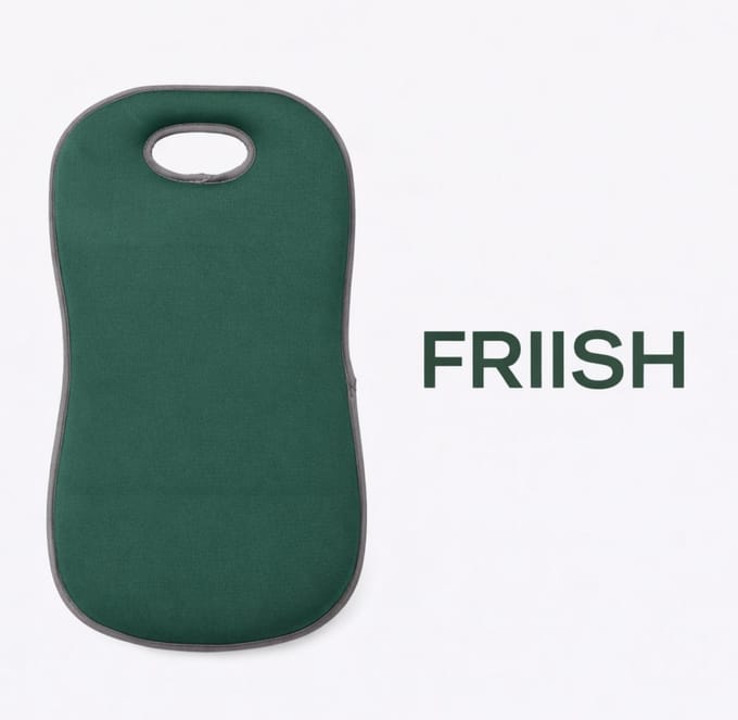 Knielkussen | 47 x 27 cm | FRIISH | Memory foam | kniebeschermers
