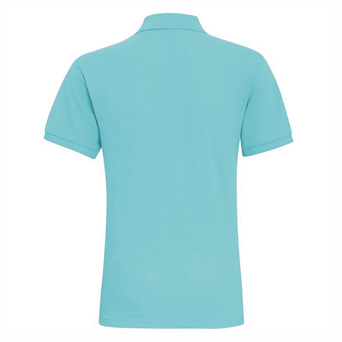 Asquith & Fox Heren Poloshirt met korte mouwen (Heldere oceaan)