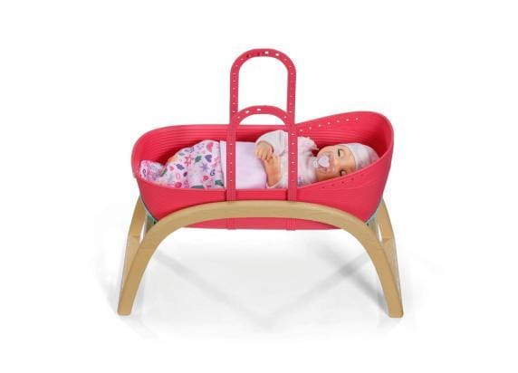 BABY born poppenbed 3-in-1 wieg reiswieg met creatieve pins.