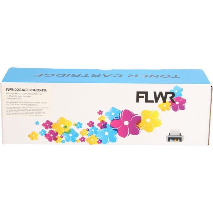 FLWR - Toner / 304A / Magenta - Geschikt voor HP