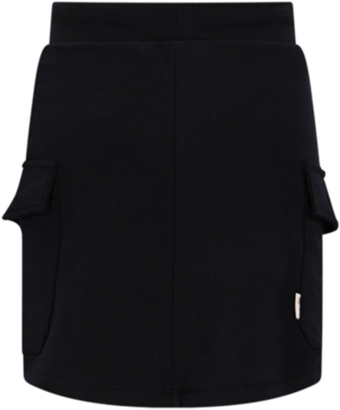 Moodstreet-Meisjes RISA sweat skirt-Zwart