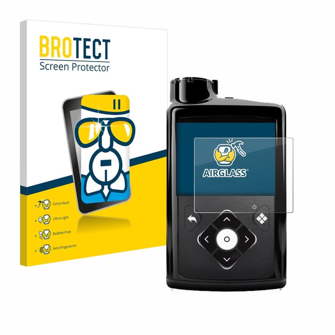 Screenprotector voor Medtronic Minimed 780G Beschermglas transparant