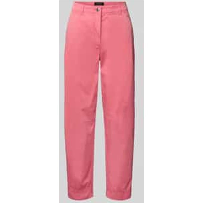 broek met rechte pijpen met steekzakken