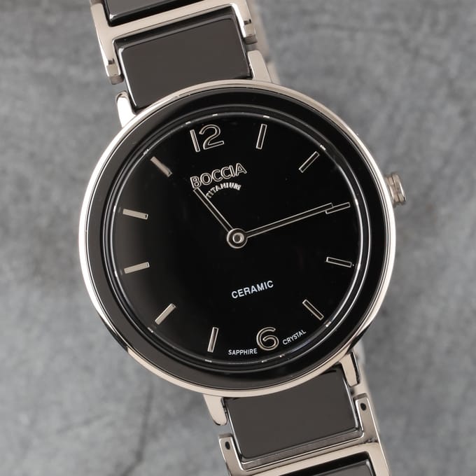 Boccia Titanium 3311.02 Dames Horloge 31 mm