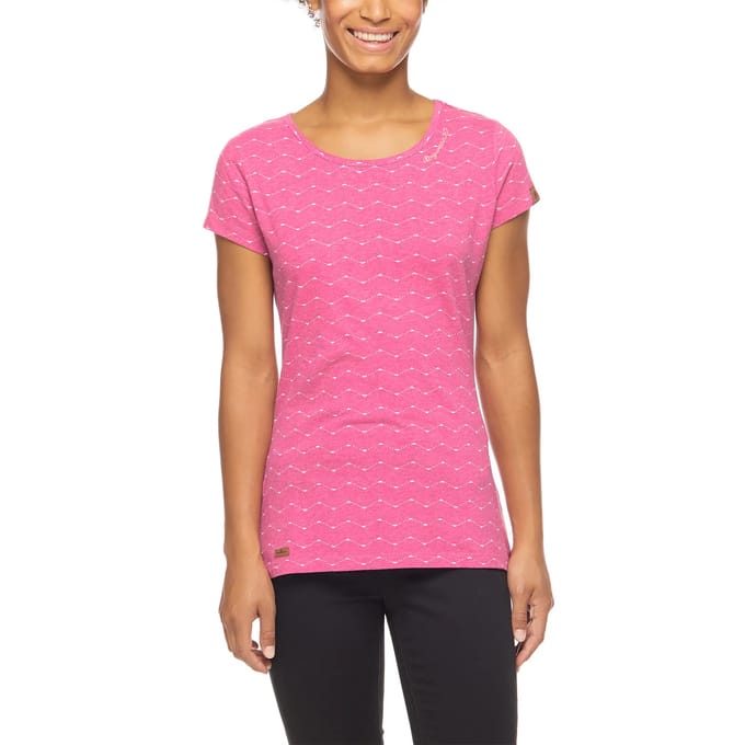 T-shirt dames Ragwear Mint Zig Zag