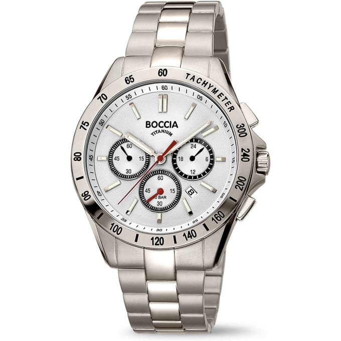 Boccia herenchrono Titanium 42mm