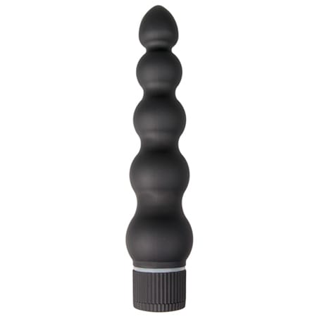 Doc Johnson Black Magic Geribbelde Vibe 19cm