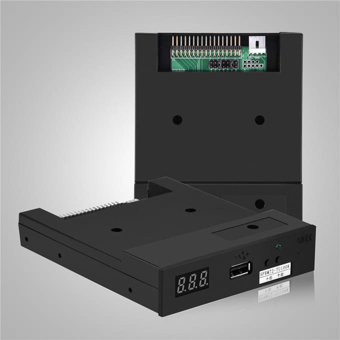 SFRM72TU100K 3,5  USB 720KB floppy drive-emulator voor industriële besturingsapparatuur gray