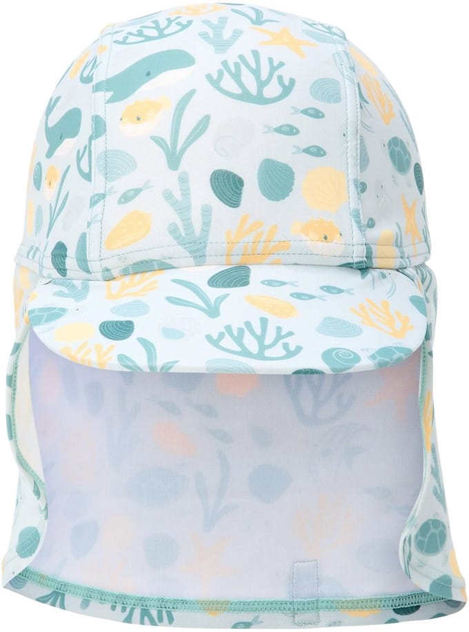 Little Dutch Zwem pet - Maat 1 - Zonnepet Jongens - Multicolour - Seashells