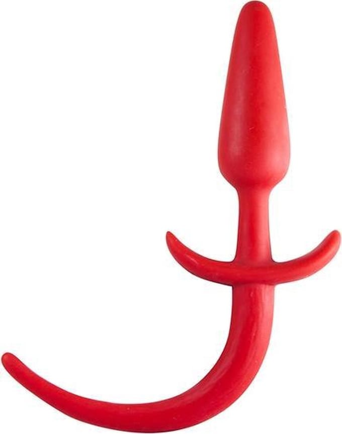 Anaalplug - Siliconen Rood