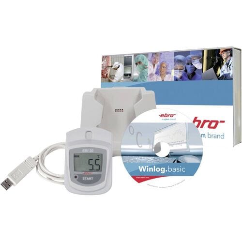 ebro EBI 20-T1-Set Temperatuur datalogger Te meten grootheid: Temperatuur -30 tot 70 °C
