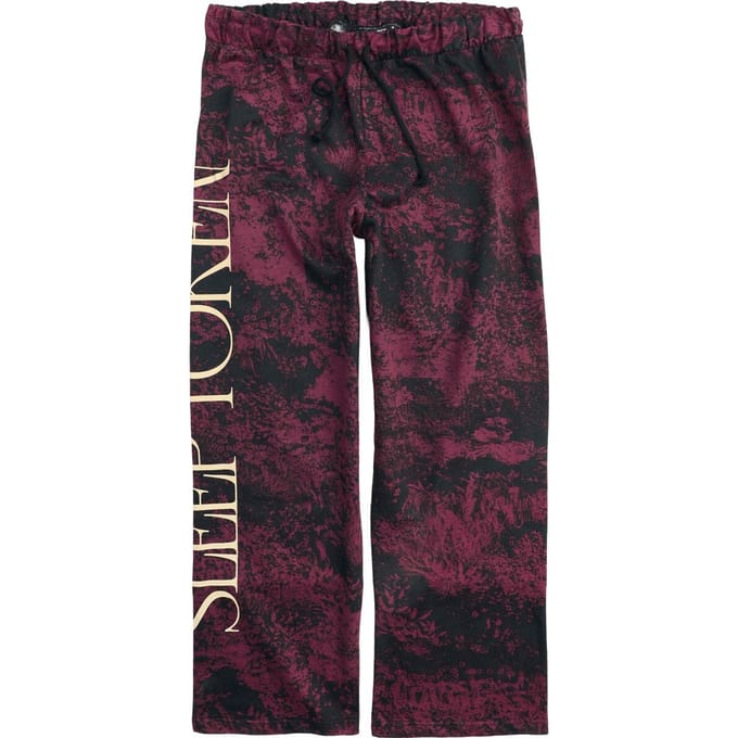 Sleep Token Stoffen broek - Freizeithose - M tot 3XL - voor Mannen - zwart