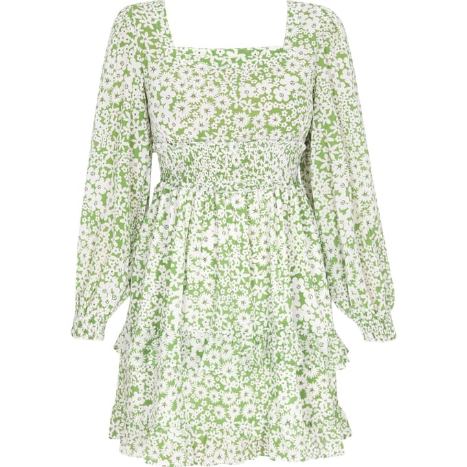 Mymo jurk vrouwen Groen